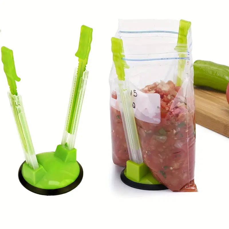 Adjustable Countertop Vertical Food Bag Holder