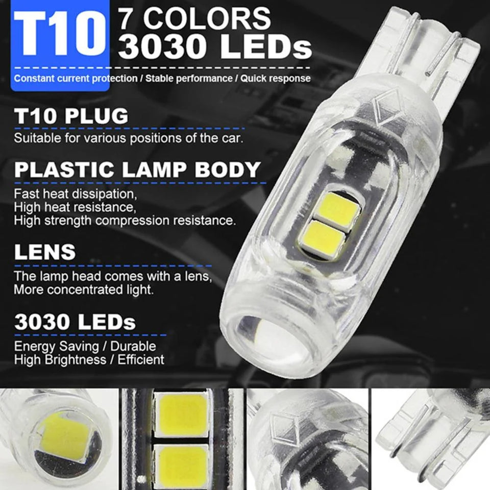 multipurpose led Light bulb  T10 Pack of 2