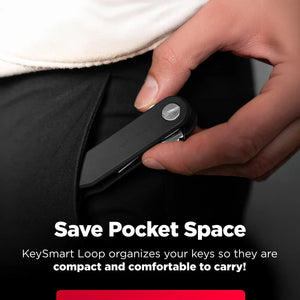 KEYSMART® LOOP (Key Holder With Locking Screws)