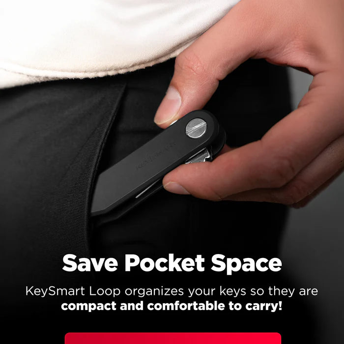 KEYSMART® LOOP (Key Holder With Locking Screws)