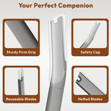Premium Metal Pro Facial Razor with Travel Case ( pack of  3 )