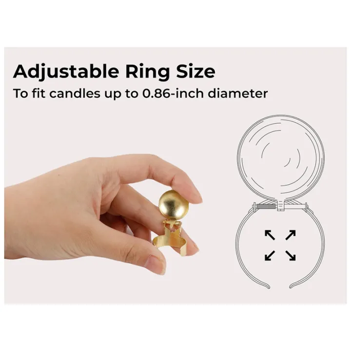 Automatic candle extinguisher