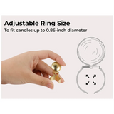 Automatic candle extinguisher