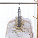 9 Holes Multifunction Clothes Hanger pack of 2