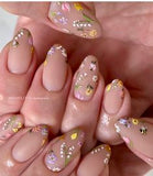 Pastel Flower Nail Sticker