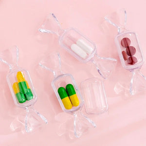 Acrylic Candy Shape Jewellery Organizer Pack Of 5