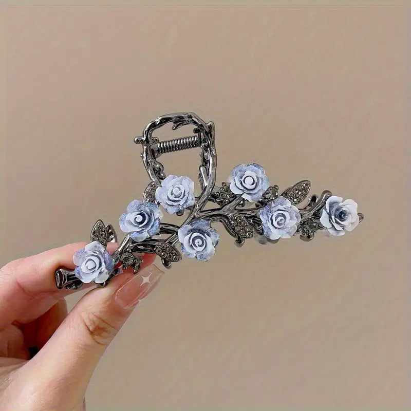 🔥LAST DAY SALE 50% OFF🔥 ELEGANT STYLISH CAMELLIA AlLLOY HAIR CLIPS