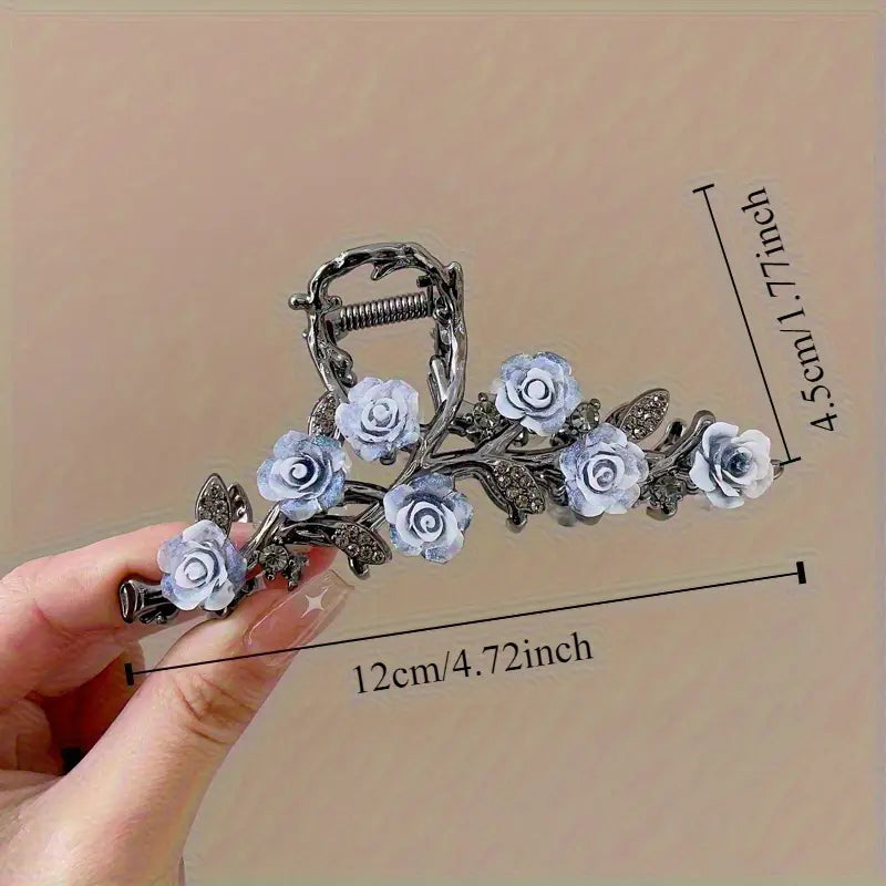 🔥LAST DAY SALE 50% OFF🔥 ELEGANT STYLISH CAMELLIA AlLLOY HAIR CLIPS