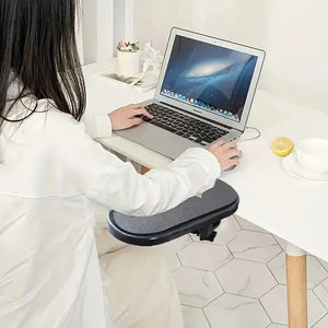 Adjustable Rotatable Armrest Extender for Office Desk