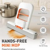 Compact Desktop Cleaning Mop – Portable Water Absorbing Sponge Wiper for Kitchen & Office