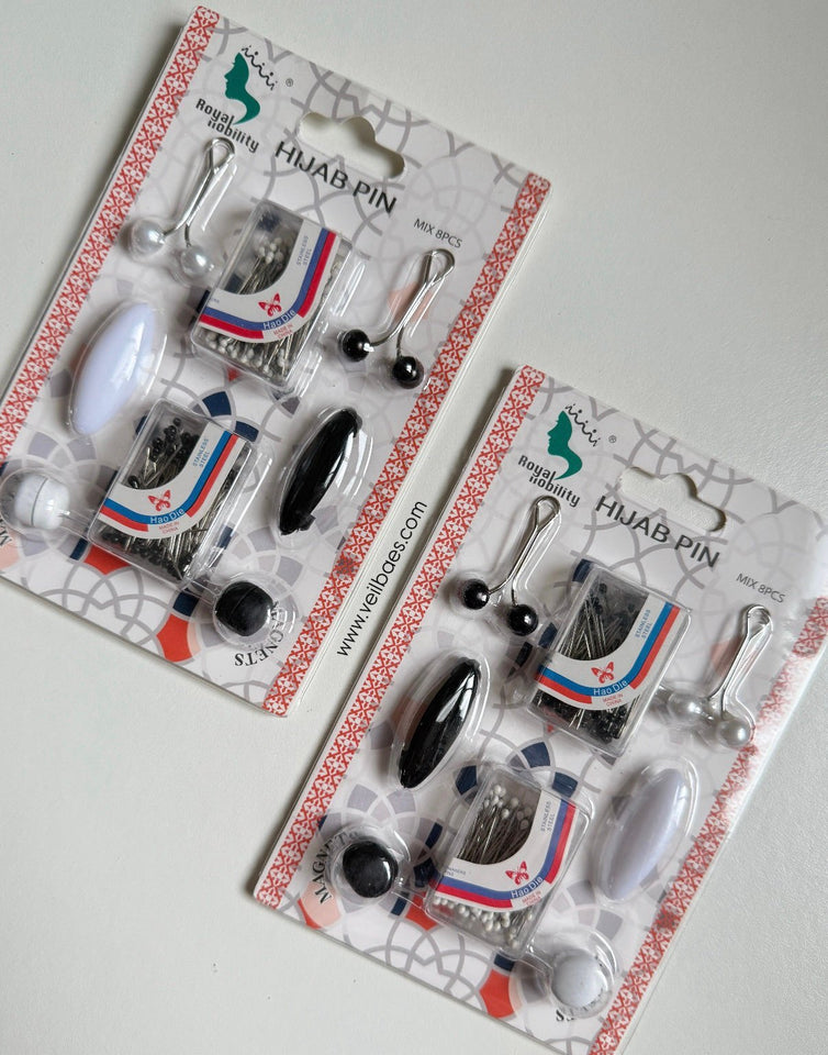 Hijab Pins Complete Set
