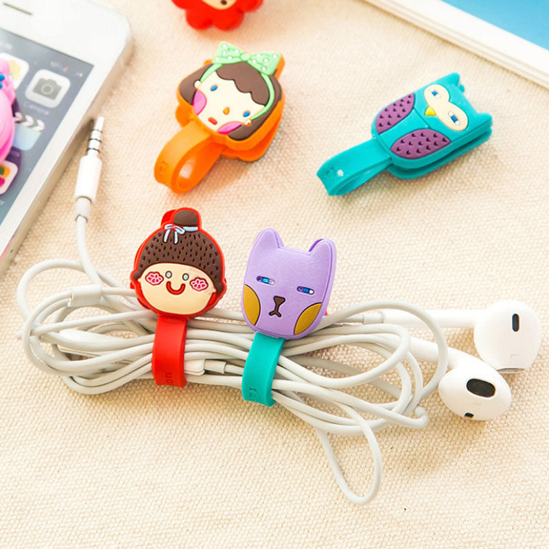 Cartoon Cable Organizer(Pack of 4)