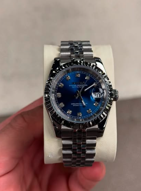 Midnight Aura – Roman Dial Timepiece