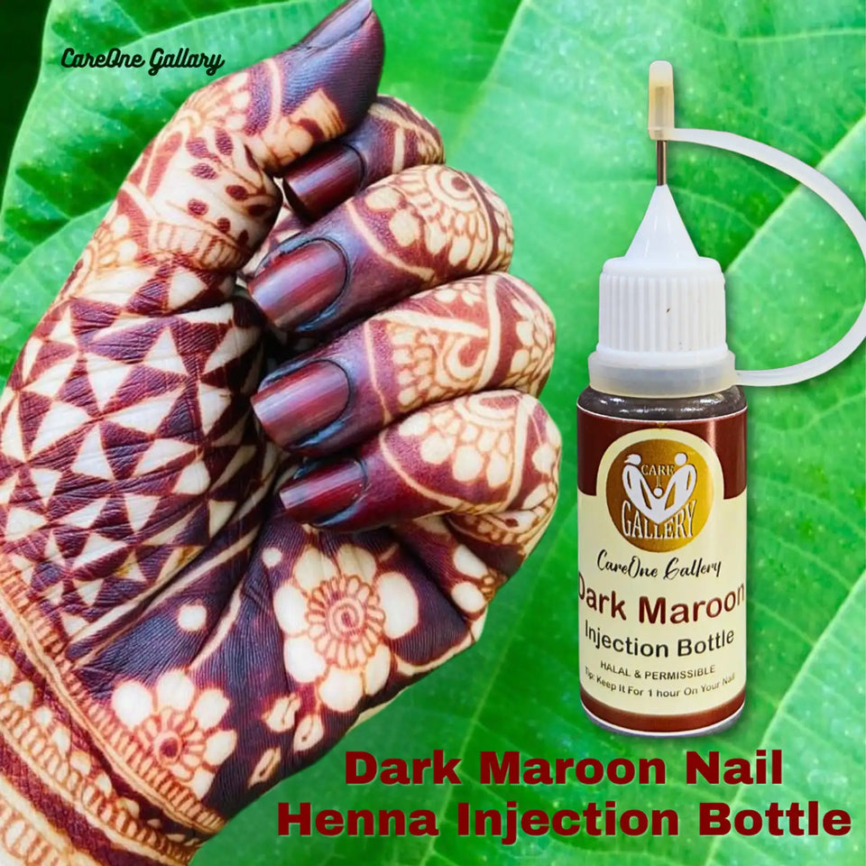 Injection Henna Paste Mendhi Bottle-Pack of 3 sizes