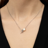 modern pearl  Necklace