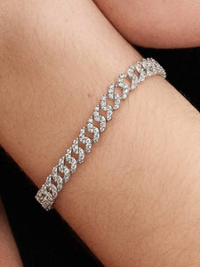 Pandora Pavé Cuban Chain Bracelet