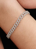 Pandora Pavé Cuban Chain Bracelet