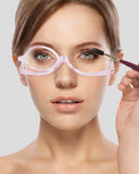 180 Degree Flip Makeup Reading Glasses With Fluorescent Frame