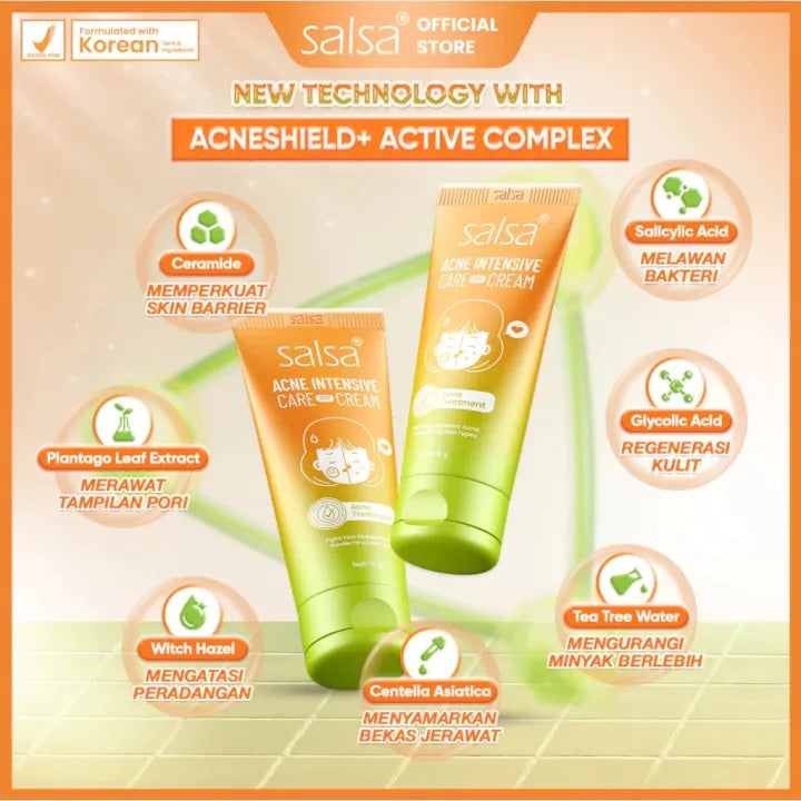 Salsa Acne Intensive Care Spot Cream (15g) – Pimple Treatment / Acne Spot Cream