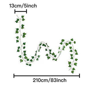 🔥LAST DAY SALE 56% OFF🔥 12 pcs Elegant Artificial Ivy Leaf Plants for Home
