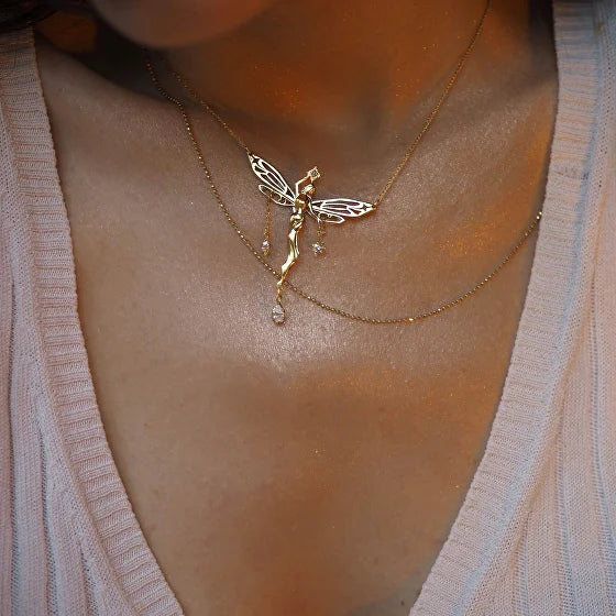 GOLDEN FAIRYWINGS NECKLACE