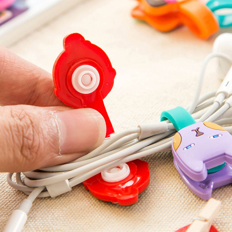 Cartoon Cable Organizer(Pack of 4)