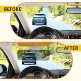 2 in 1 Car Anti-Glare Mirror Sun Visor Mirror Day and Night
