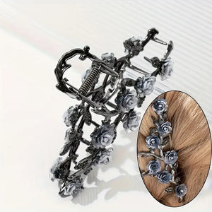 🔥LAST DAY SALE 50% OFF🔥 ELEGANT STYLISH CAMELLIA AlLLOY HAIR CLIPS