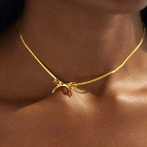 Mini Bow Necklace