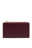 Foldable Wallet with Card Holder - Burgundy