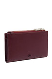 Foldable Wallet with Card Holder - Burgundy