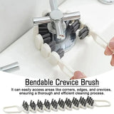 Bendable Cleaning Brush(Pack of 2)