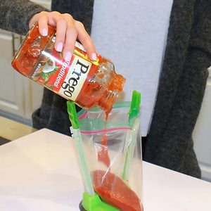 Adjustable Countertop Vertical Food Bag Holder