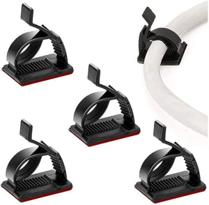 Adjustable Cable Clips Wire Management Holder Pack Of 10