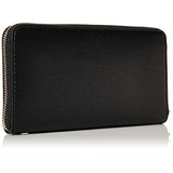 Weixier Long Round Zipper Wallet for Men & Women