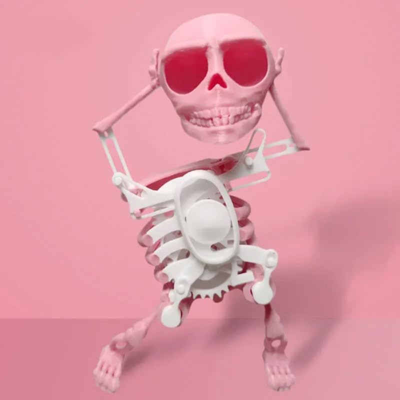 Dancing Skull Human Skeleton Toy