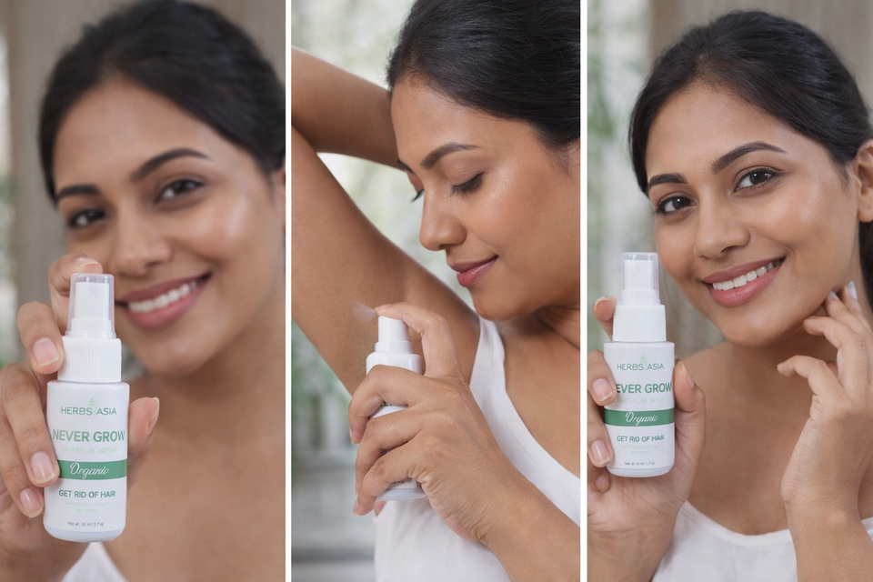 ✨ Never Grow Hair Serum