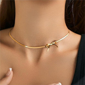 Mini Bow Necklace