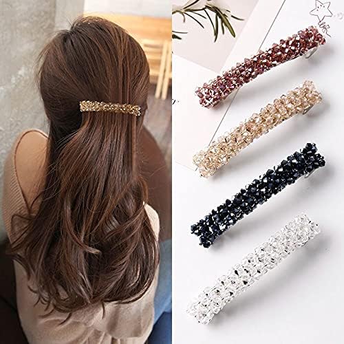 Barrette Rhinestone Hair Clip-Pack of 2