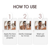 Niconi Men Enzyme De-Tan Pack For Face & Body (300g)