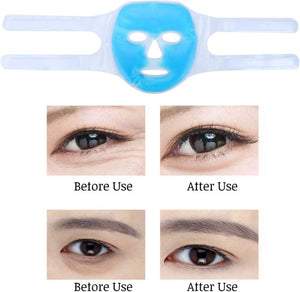 Blue Gel cooling mask for the face