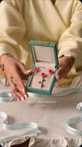Red Rose Jewellery Set