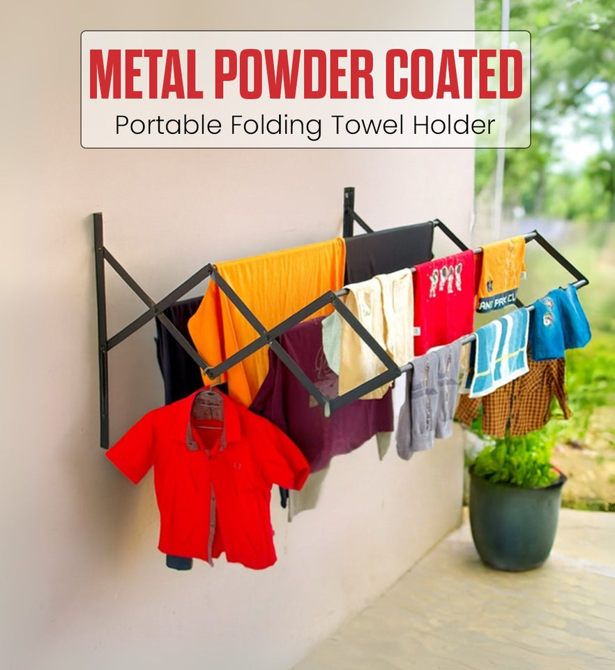 Portable Folding Towel Holder