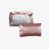 Silky Poly Satin Travel Pillow Hair Bonnet Sleeping- Pack of 2