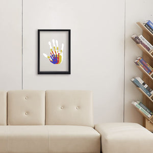 Family Handprint Kit with 5 fingerprint sheet