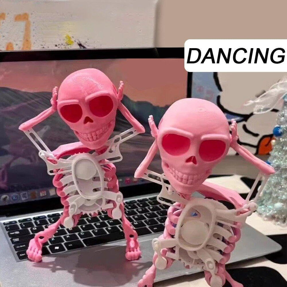 Dancing Skull Human Skeleton Toy