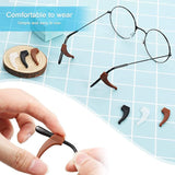 Anti Slip Silicone Glasses Ear Hooks-Pack of 2