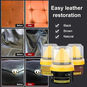 Leather Nursing Cream Shoe Polish Brightening