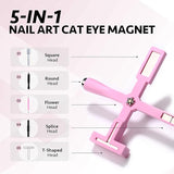 5-in-1 Nail Magnet for Cat Eye Gel Polish