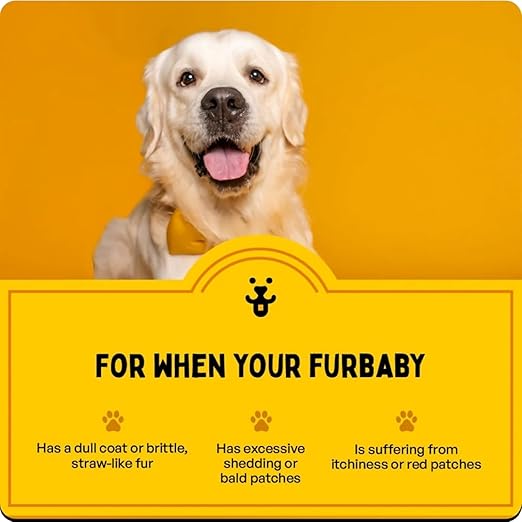 🔥LAST DAY SALE 28 % OFF🔥 Furlicks Skin & Coat Oral Supplement for Dogs & Cats ( pack of 20 )